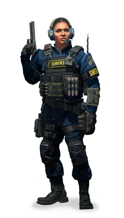 Comandante Mae «Frío mortal» Jamison | SWAT