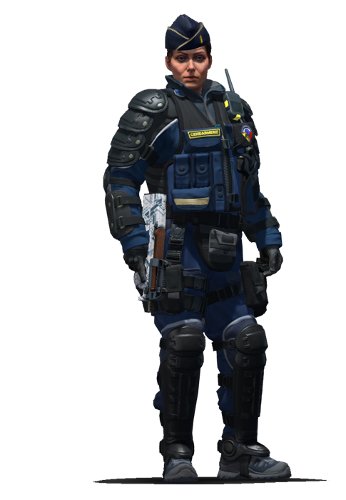 Cheffe d'escadron Rouchard | Gendarmerie nationale